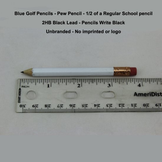 ezpencils - 144 Assorted Golf Pencils with Eraser - Click Image to Close