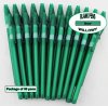 Willowy Pens-Green Body & white Silicone Gripper-Blanks-50pkg