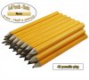 ezpencils - 48 Yellow Golf Without Eraser - Blank Pencils