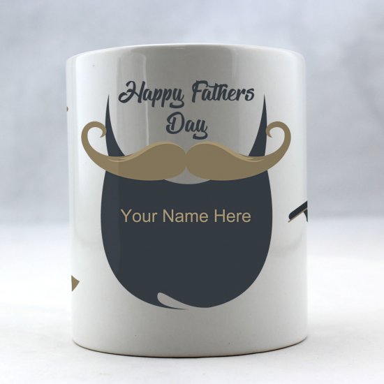 Happy Fathers Day Personalized Coffee Mug - Click Image to Close