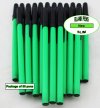 Colored Slim Pen-Neon Green Body, Cap and Accent-Blanks-50pkg