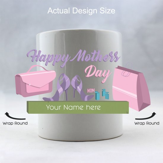 Happy Mothers Day Personalized Coffee Mug - Click Image to Close