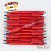Personalized Grid Pen, Red Body and Accents 12 pkg