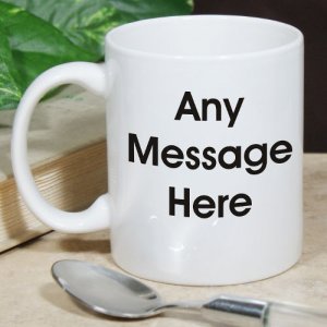 Block Message Coffee Mug