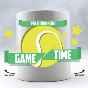 Tennis Personalized Coffee Mug