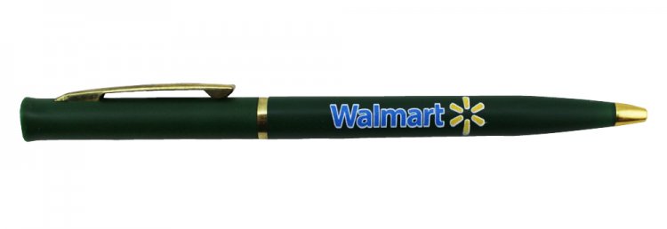 Classic Pen, Assorted Colors, Gold Accents 12 pkg - Custom Image - Click Image to Close