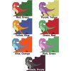 Personalized Dinosaur Theme - Black School Lunch Box for kids