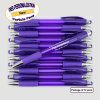 Personalized Particle Pen, Purple Body and Accents 12 pkg