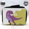 Personalized Dinosaur Theme - Black School Lunch Box for kids