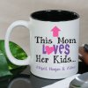 Personalized This Mom Loves Her Kids Coffee Mug