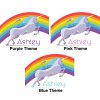 Personalized Unicorn Theme - Pink School Lunch Box for kids