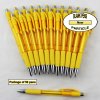 Particle Pen -Yellow Body, Clicker and Grip- Blanks - 50pkg