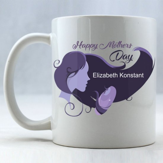 Mothers Day Personalized Coffee Mug - Click Image to Close
