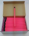 ezpencils - 144 Neon Pink Hex Pencils - Non-Personalized