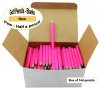 ezpencils -144 Neon Pink Golf Without Eraser- Blank Pencils