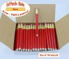 ezpencils - 144 Red Golf Pencils with Eraser