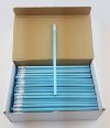 ezpencils - 144 Pearl Blue Hex Pencils - Non-Personalized