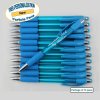 Personalized Particle Pen, Light Blue Body and Accents 12 pkg