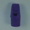 1" Smile Wedge Cap Eraser - 12 pk.