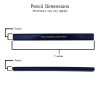 ezpencils - 6 pkg. Personalized Dark Blue Carpenter Pencils