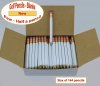 ezpencils - 144 White Golf Pencils with Eraser
