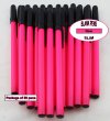 Colored Slim Pen-Neon Pink Body, Cap and Accent-Blanks-50pkg