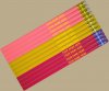 ezpencils - Personalized Subtle Colors Round Pencils - 12 pkg