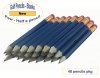 ezpencils - 48 Dark Blue Golf With Eraser