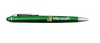 Touch Pen, Green Body with Silver Accents 12 pkg - Custom Image