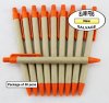 Salvage Pen -Cardboard Body with Yellow Accents-Blanks- 50pkg