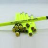 ezpencils - Personalized Neon Yellow Hex Pencils - 144 Pencils