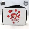 Personalized Frog Theme - Black School Lunch Box for kids