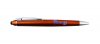 Touch Pen, Orange Body with Silver Accents 12 pkg - Custom Image