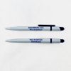 ezpencils - Personalized - Solid White Body with Navy Blue Click
