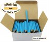 ezpencils -144 Sky Blue Golf Without Eraser- Blank Pencils