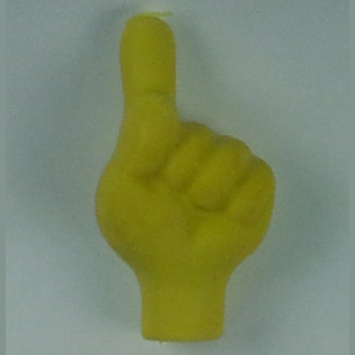 Raise Your Hand Pencil Topper Eraser - Click Image to Close