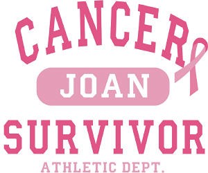 Cancer Survivor Athletic Dept - Breast Cancer Awareness Personal - Click Image to Close