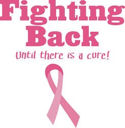 Fighting Back - Breast Cancer Awareness Coffee Mug - Click Image to Close