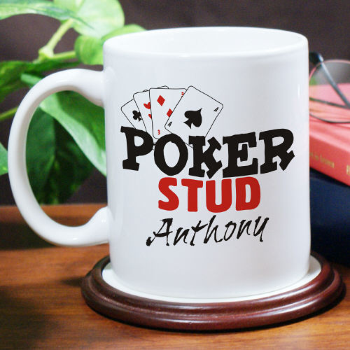 Poker Stud Coffee Mug - Click Image to Close