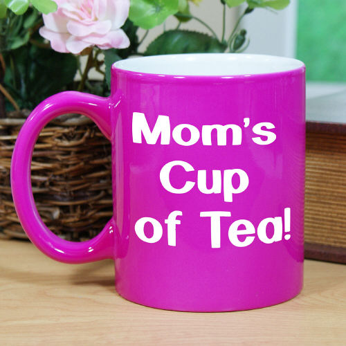 Engraved Any Message Two-Tone Mug - Click Image to Close