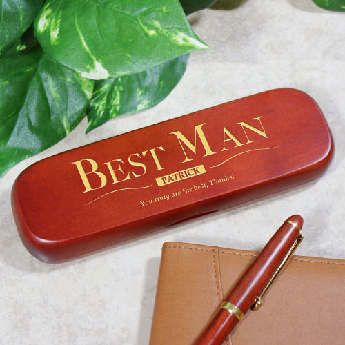 Personalized Best Man Pen Set - Click Image to Close