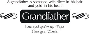 Engraved Pen Set for Grandfather - Click Image to Close